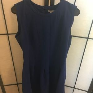 Royal Blue Fit & Flare Dress